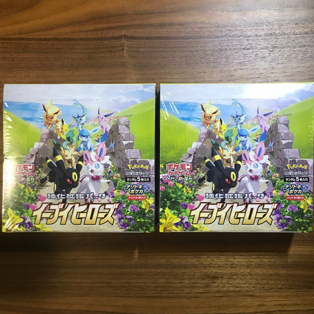 激安価格の ポケモンカード　イーブイヒーローズ　2BOX Box/デッキ/パック