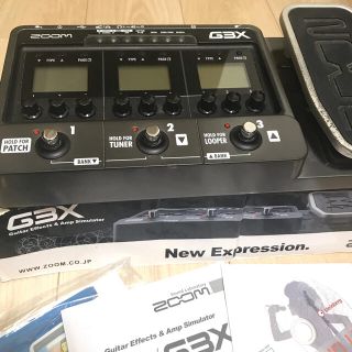 ズーム(Zoom)のzoom G3X ギターエフェクター&アンプシミュレーター(エフェクター)