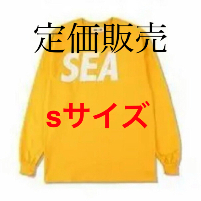 SEA(シー)の早い者勝ち　wind and sea L/S T-SHIRT  sサイズ ロンt メンズのトップス(Tシャツ/カットソー(七分/長袖))の商品写真