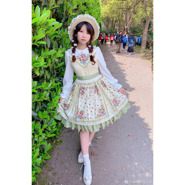 スイーツ「Berry River」lolita ロリータ服 jsk