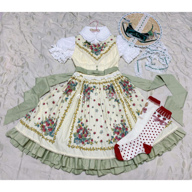 スイーツ「Berry River」lolita ロリータ服 jsk