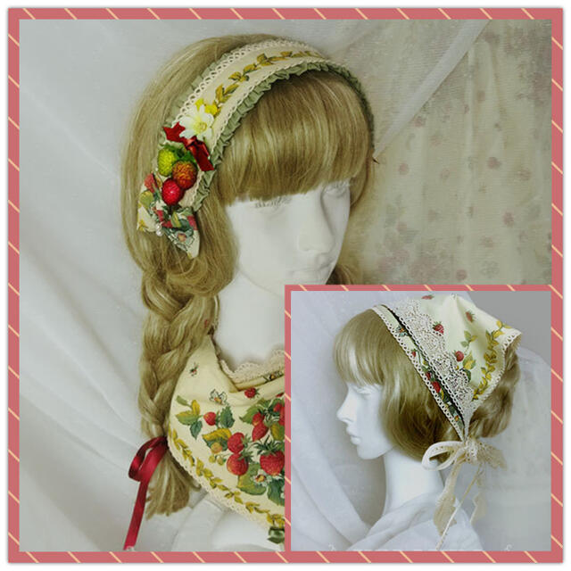 スイーツ「Berry River」lolita ロリータ服 jsk