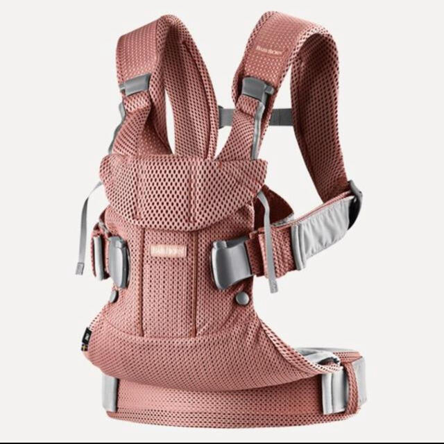 BABYBJORN(ベビービョルン)のベビービョルン ONE KAI AIR ビンテージローズ 抱っこ紐 メッシュ キッズ/ベビー/マタニティの外出/移動用品(抱っこひも/おんぶひも)の商品写真