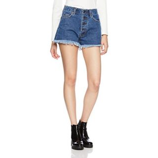 マウジー(moussy)の【定価8778円】マウジー　デニム ショートパンツ(ショートパンツ)