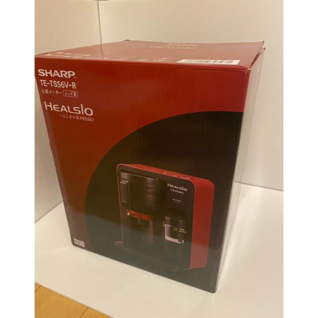 SHARP ヘルシオお茶プレッソ TE-TS56V-R レッド