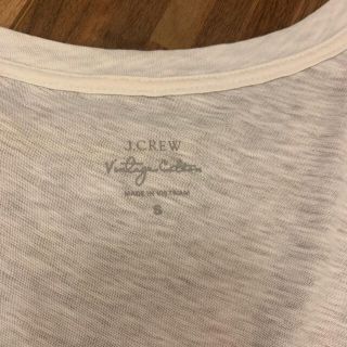 ジェイクルー(J.Crew)のJ.CREW  ビンテージコットン　半袖Tシャツ(Tシャツ(半袖/袖なし))