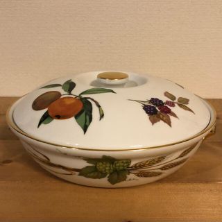 ロイヤルウースター(Royal Worcester)のロイヤルウースターRoyal Worcesterイヴシャムゴールドキャセロール (食器)