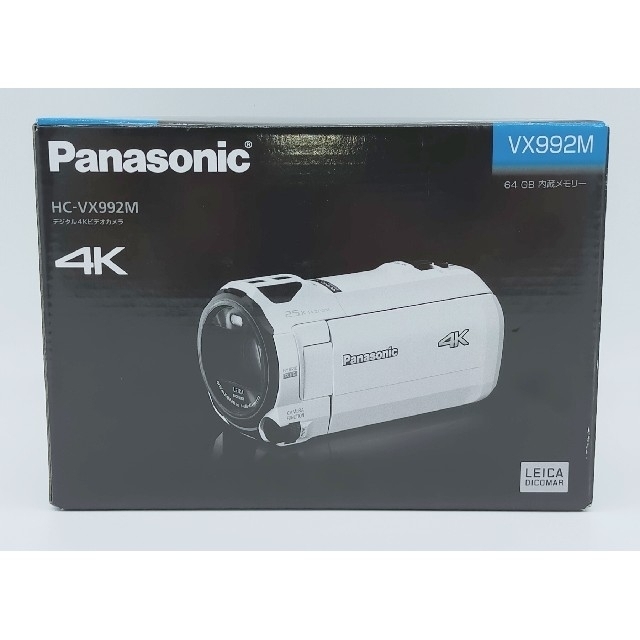 売上実績NO.1 Panasonic - Panasonic HC-VX992M-W 4K ビデオカメラ