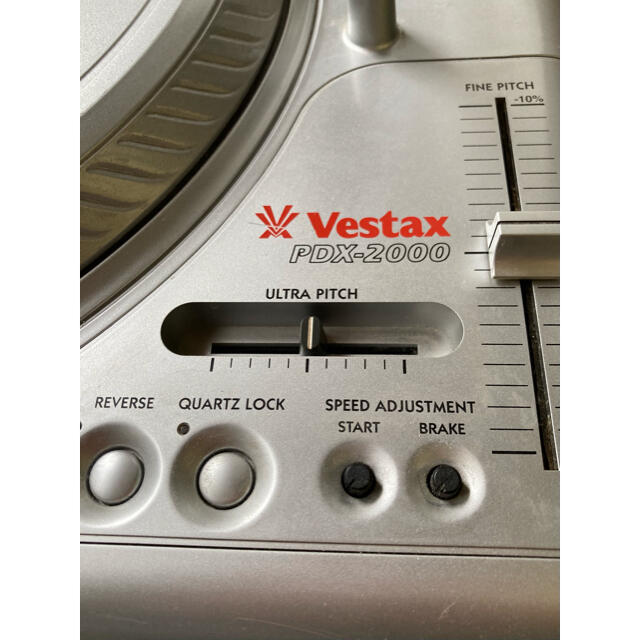 Vestax PDX 2000【DJターンテーブル】2 爪折の通販 by ぴみ's shop｜ラクマ