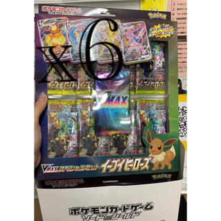 ポケモン(ポケモン)のポケモンカード イーブイヒーローズ スペシャルセット×6(Box/デッキ/パック)