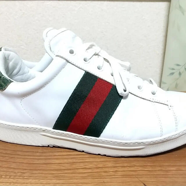 Gucci(グッチ)のGUCCI  グッチ　スニーカー・ エースクラシック26.5～27センチ メンズの靴/シューズ(スニーカー)の商品写真