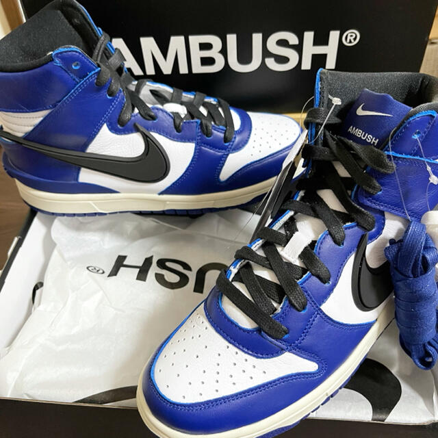 NIKE(ナイキ)の【24cm】 NIKE X AMBUSH DUNK HIGH メンズの靴/シューズ(スニーカー)の商品写真