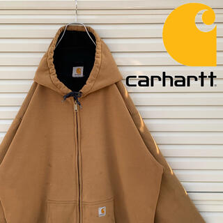 カーハート(carhartt)のファラオ様専用 カーハート 刺繍ロゴ ゆるだぼ 90s スウェット パーカー(パーカー)