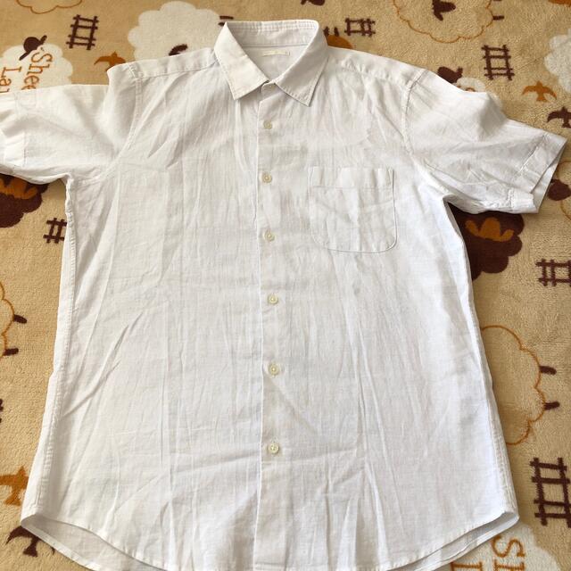 GU(ジーユー)のGU 白シャツ メンズのトップス(シャツ)の商品写真