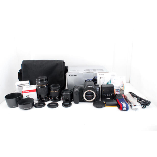 Canon - バック付キャノンCanon EOS 5D Mark IV標準&望遠&単焦点セット