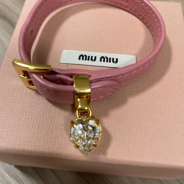 miumiu ブレスレット ピンク 上品なスタイル www.gold-and-wood.com