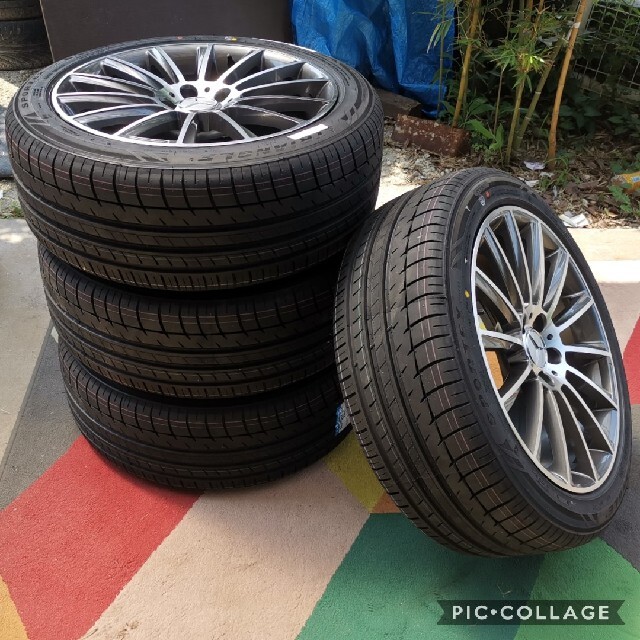 ベンツ Ｅクラス W212 18インチタイヤ付き4本セット 245/40R18