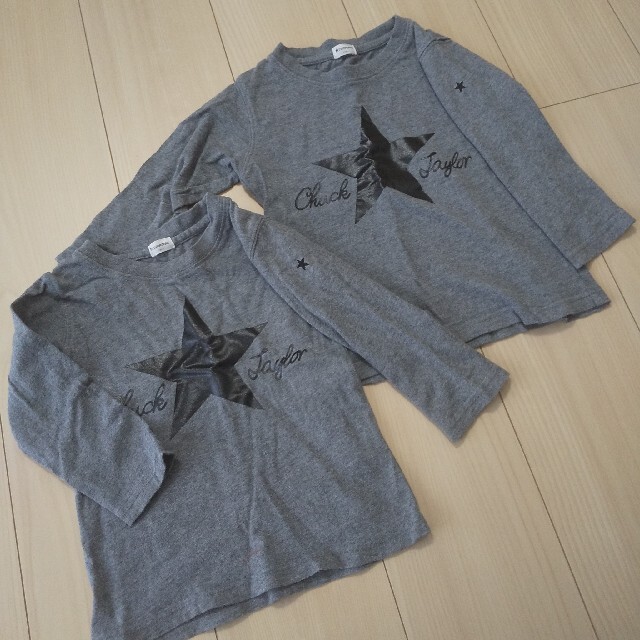 CONVERSE(コンバース)のコンバース   兄弟お揃い  ロンティー キッズ/ベビー/マタニティのキッズ服男の子用(90cm~)(Tシャツ/カットソー)の商品写真