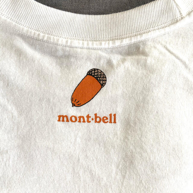 mont bell(モンベル)のmont-bell kids  150  どんぐり柄 キッズ/ベビー/マタニティのキッズ服男の子用(90cm~)(Tシャツ/カットソー)の商品写真