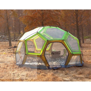 広いスペース★屋外テント 大型テント 8人用屋外ファミリー キャンプ装備 (テント/タープ)