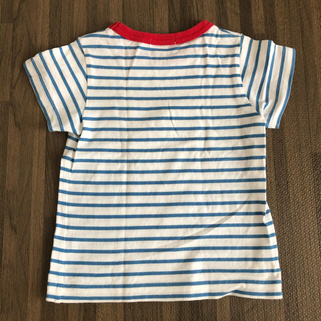 familiar(ファミリア)の【familiar】ボーダー　半袖Tシャツ　100 キッズ/ベビー/マタニティのキッズ服男の子用(90cm~)(Tシャツ/カットソー)の商品写真