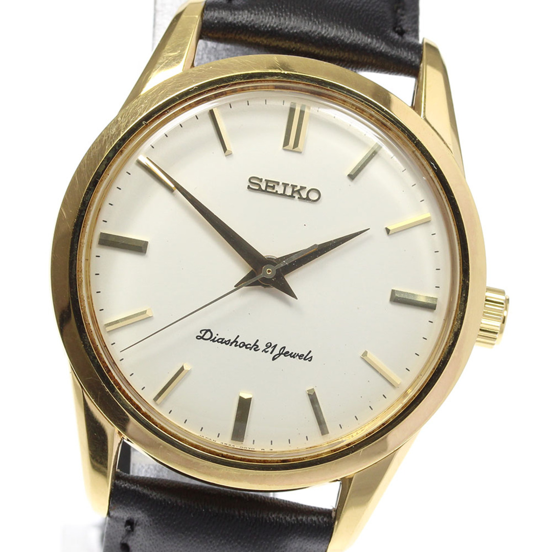 ★大人気商品★ SEIKO - 【SEIKO】セイコー ダイアショック 4S24-0070 手巻き メンズ 腕時計(アナログ) ★大人気商品★ SEIKO - 【SEIKO】セイコー ダイアショック 4S24-0070 手巻き メンズ 腕時計(アナログ)