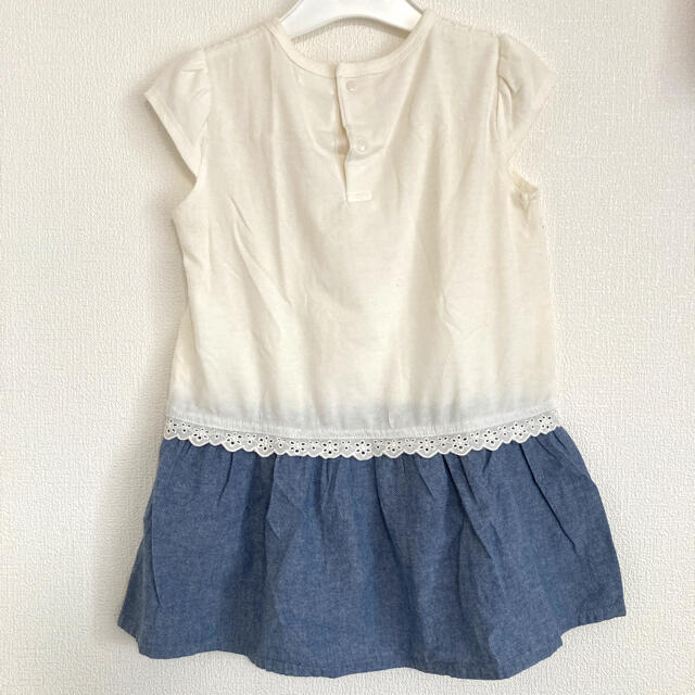 Combi mini(コンビミニ)のコンビミニ ワンピース 100  キッズ/ベビー/マタニティのキッズ服女の子用(90cm~)(ワンピース)の商品写真