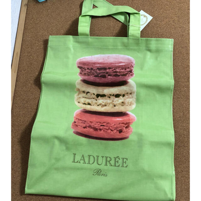 LADUREE(ラデュレ)のLADUREE ラデュレ エコバッグ トートバッグ マカロン Lサイズ レディースのバッグ(エコバッグ)の商品写真