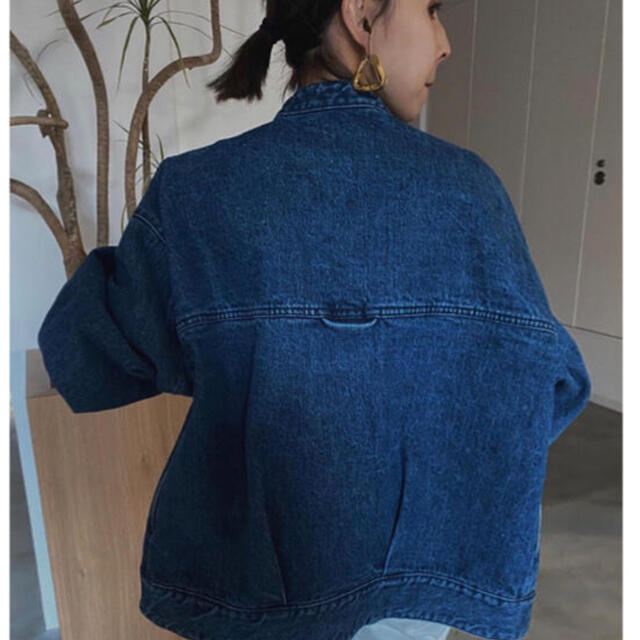 Ameri VINTAGE(アメリヴィンテージ)のAmerivintage OVER PUFF DENIM JACKET レディースのジャケット/アウター(Gジャン/デニムジャケット)の商品写真