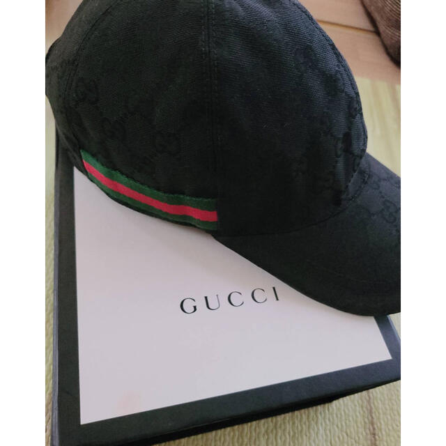 GUCCIキャップ黒 Mサイズ www.konnectaenb.nl
