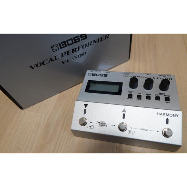 【箱取説あり】美品 BOSS  VE-500ボーカルエフェクター / VE500