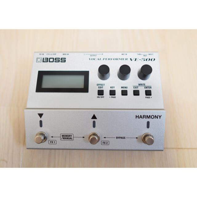 BOSS(ボス)の【箱取説あり】美品 BOSS  VE-500ボーカルエフェクター / VE500 楽器のレコーディング/PA機器(エフェクター)の商品写真