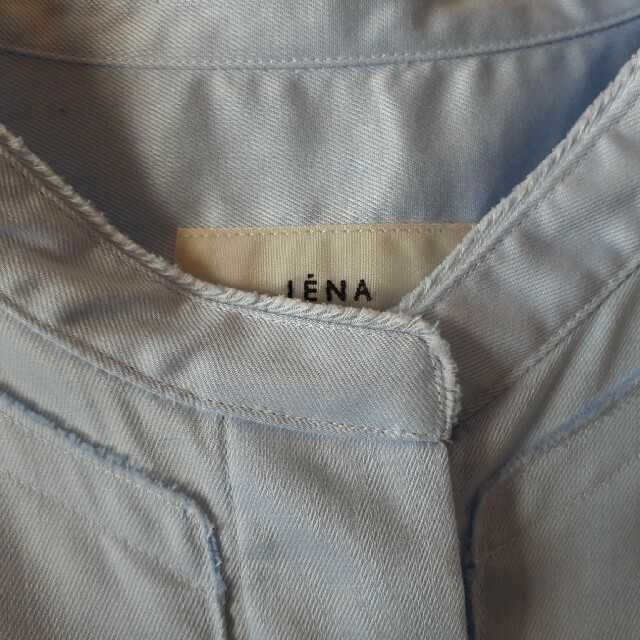 IENA(イエナ)のイエナ　IENA 　シャツ　サイズ38 サックス レディースのトップス(シャツ/ブラウス(長袖/七分))の商品写真