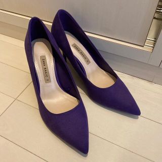 ザラ(ZARA)のZARAパンプス👠💜美品✨✨(ハイヒール/パンプス)