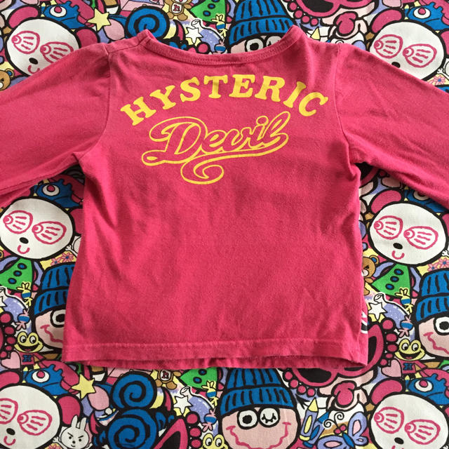 HYSTERIC MINI(ヒステリックミニ)のデビルキン ロンT キッズ/ベビー/マタニティのキッズ服女の子用(90cm~)(Tシャツ/カットソー)の商品写真