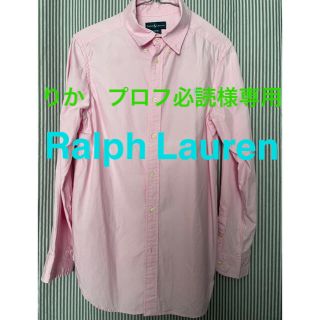 ラルフローレン(Ralph Lauren)のRalph Lauren ブラウス　ピンク(シャツ/ブラウス(長袖/七分))