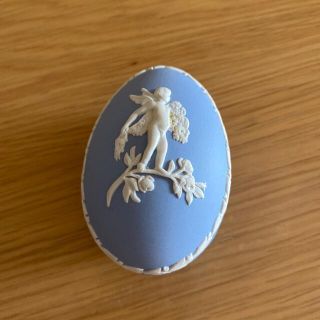 ウェッジウッド(WEDGWOOD)のウエッジウッド小物入れ(たまご型)(小物入れ)