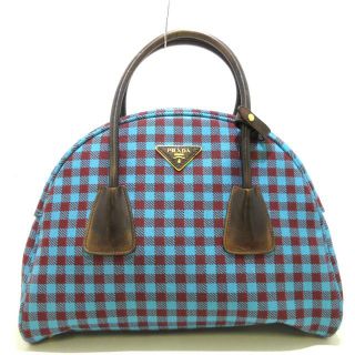 プラダ(PRADA)のPRADA(プラダ) レディース JACQUARD VICHY(ハンドバッグ)