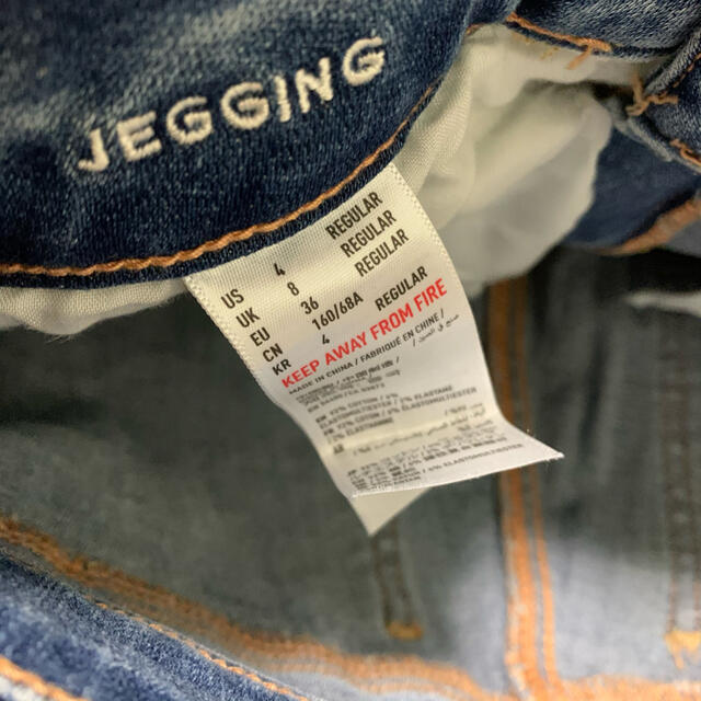 American Eagle(アメリカンイーグル)のアメリカンイーグル ジェギング デニム US4R WA11 レディースのパンツ(スキニーパンツ)の商品写真