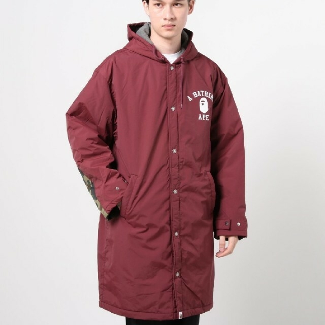 A BATHING APE(アベイシングエイプ)のLサイズ A BATHING APE BENCH COAT メンズのジャケット/アウター(ミリタリージャケット)の商品写真