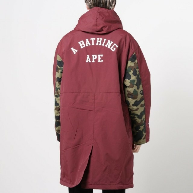 A BATHING APE(アベイシングエイプ)のLサイズ A BATHING APE BENCH COAT メンズのジャケット/アウター(ミリタリージャケット)の商品写真