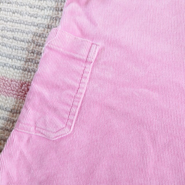 babyGAP(ベビーギャップ)のbabyGap 18-24months ピンク ジャンバースカート キッズ/ベビー/マタニティのキッズ服女の子用(90cm~)(ワンピース)の商品写真