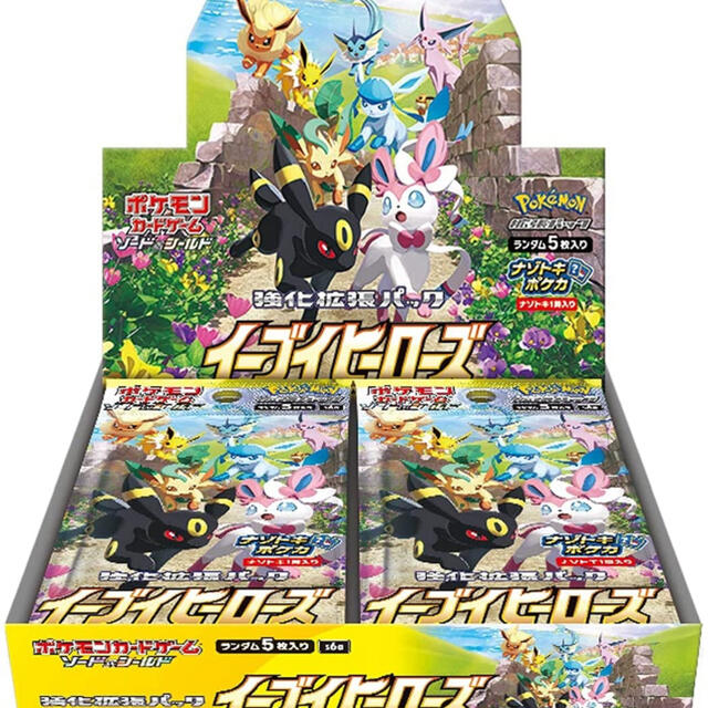 初売り】 ポケモン 6box イーブイヒーローズ 強化拡張パック ポケモン