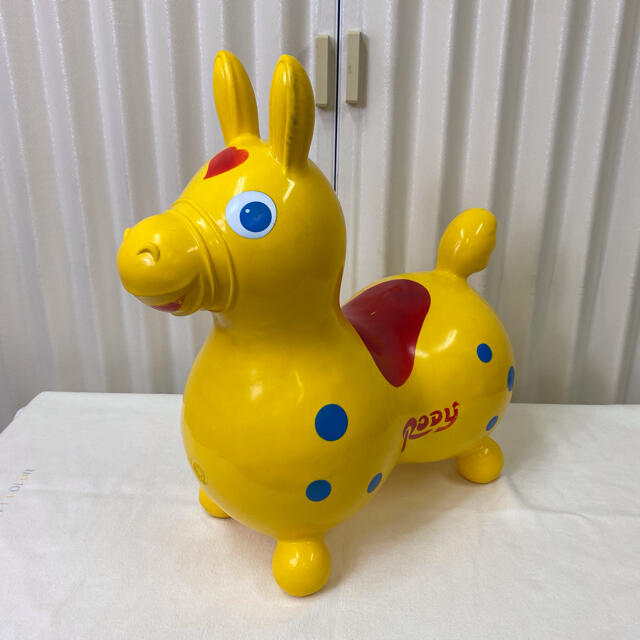 Rody(ロディ)の除菌清掃済　ロディ　RODY　乗用 玩具　イエロー キッズ/ベビー/マタニティのおもちゃ(その他)の商品写真