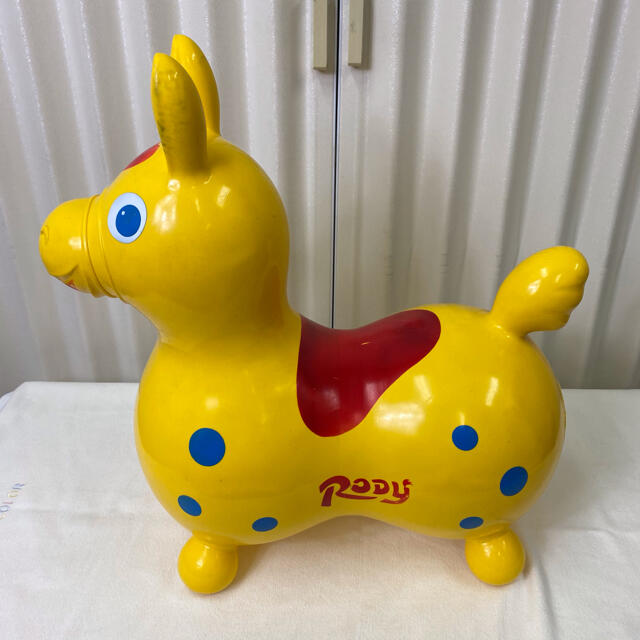 Rody(ロディ)の除菌清掃済　ロディ　RODY　乗用 玩具　イエロー キッズ/ベビー/マタニティのおもちゃ(その他)の商品写真