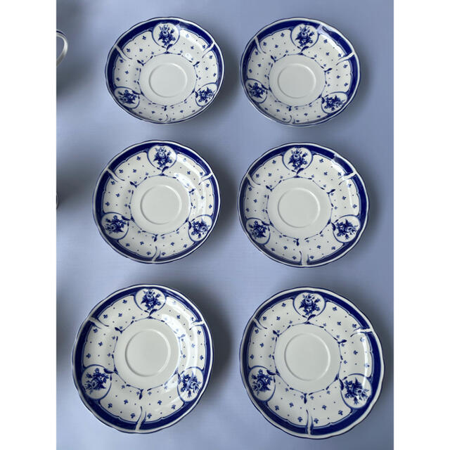 Noritake ノリタケ カップ&ソーサー クラフトーン 6客 未使用 6