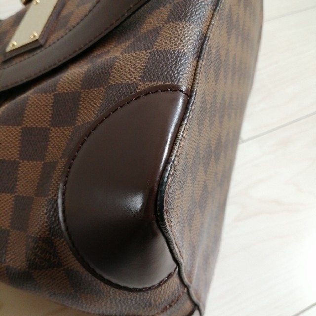 ホック式開閉内側【LOUIS　VUITTON】ハンドバッグ　ハムステッド　ダミエ