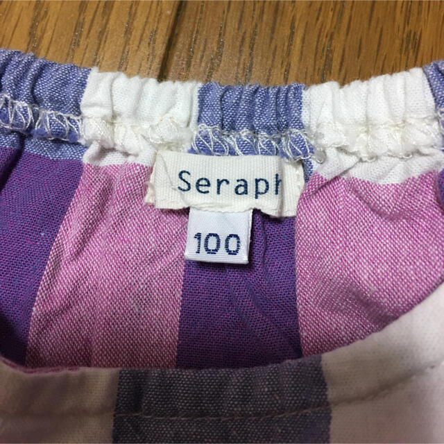 Seraph(セラフ)のSeraph セラフ ワンピース 100 キッズ/ベビー/マタニティのキッズ服女の子用(90cm~)(ワンピース)の商品写真