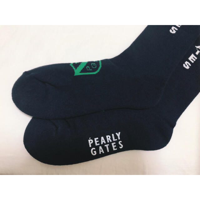 PEARLY GATES(パーリーゲイツ)のゆう様専用　パーリーゲイツ　ハイソックス　靴下 レディースのレッグウェア(ソックス)の商品写真