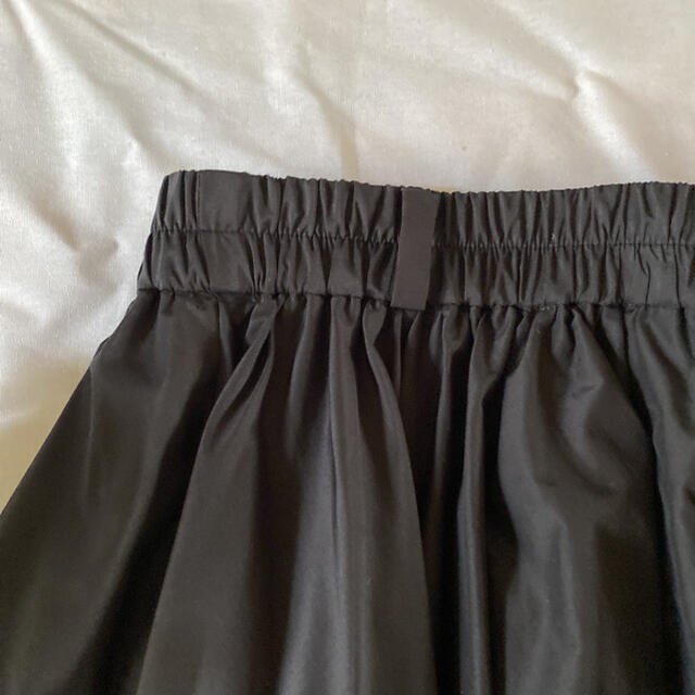 M'S GRACY(エムズグレイシー)のエムズグレイシー M’S GRASY リボン 黒 レース ワンピース スカート レディースのスカート(ひざ丈スカート)の商品写真